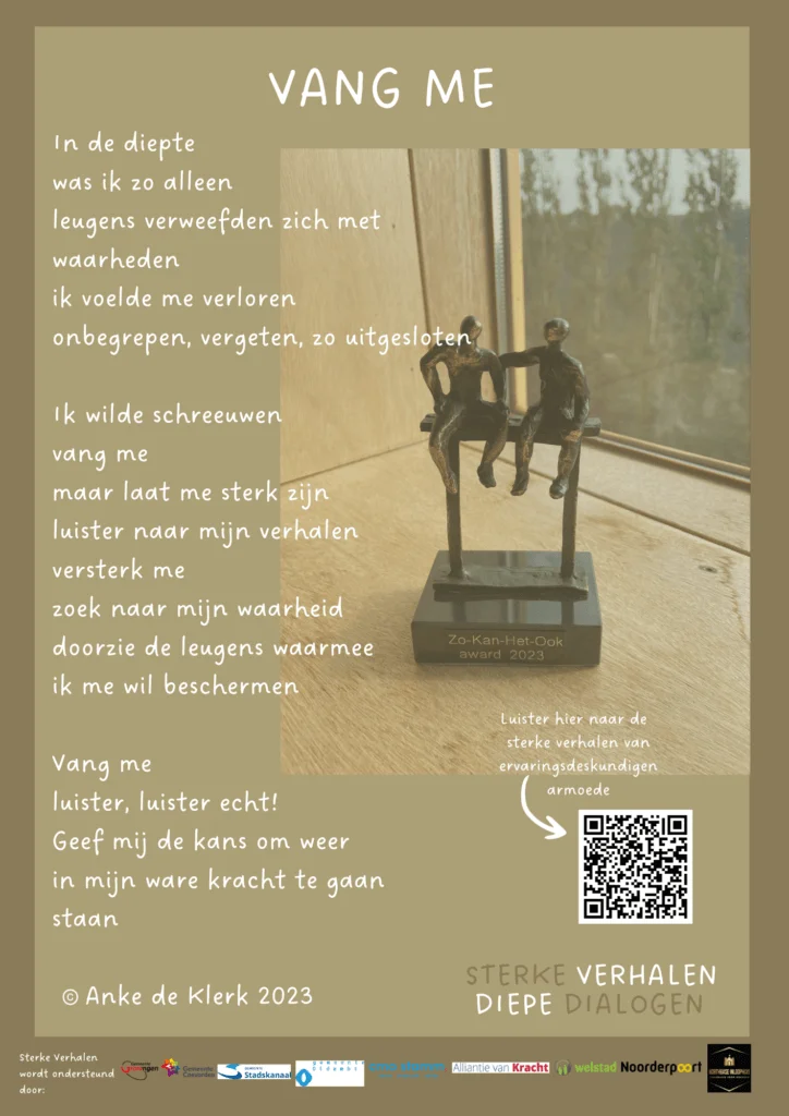 Gedicht Vang me