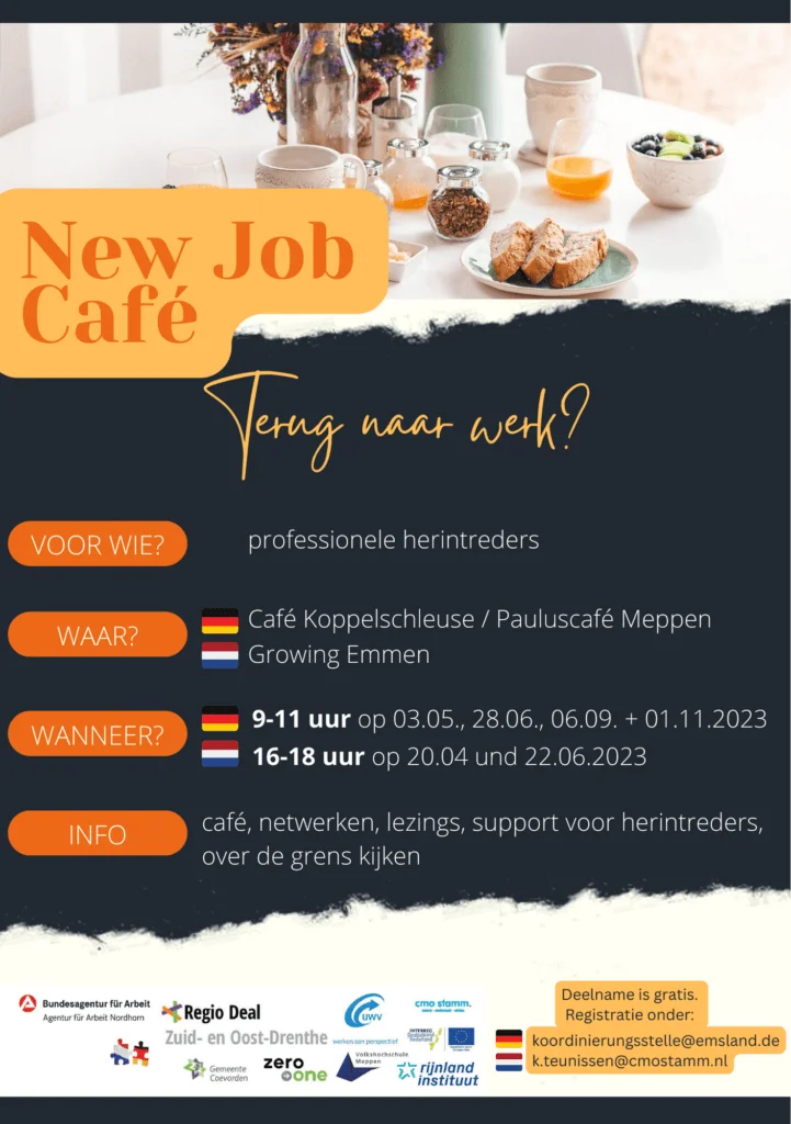 Uitnodiging New Job Café