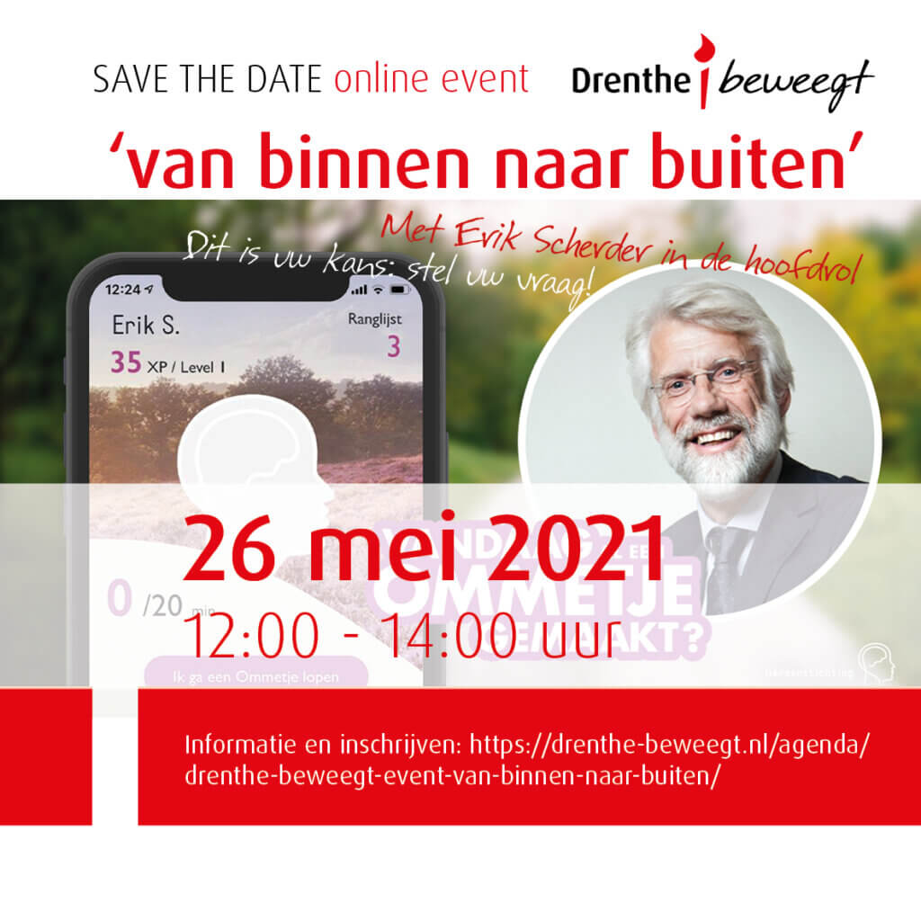 webinar Drenthe beweegt 26 mei 2021