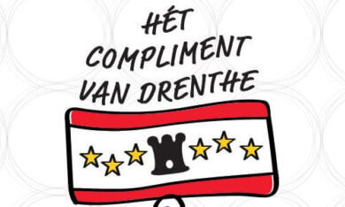 Deel van het logo Hét compliment van Drenthe