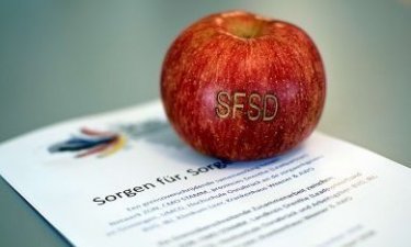 Appel met SFSD logo