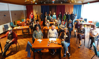 deelnemers inspiratiecafé Inwonerskracht Drenthe
